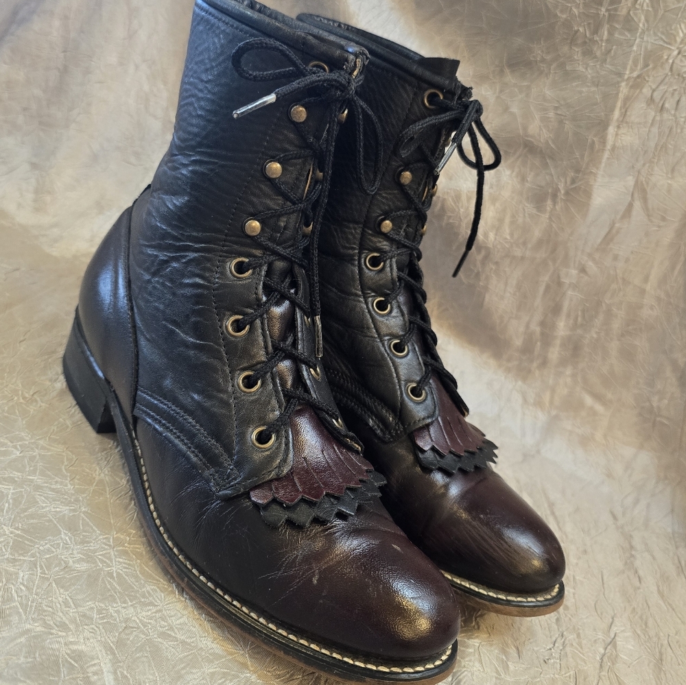 LAREDO ROPER BOOTS SZ8 - Picture 15 of 16